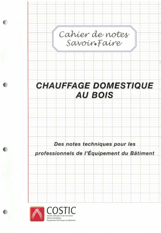 cahier-notes-chauffage-domestique